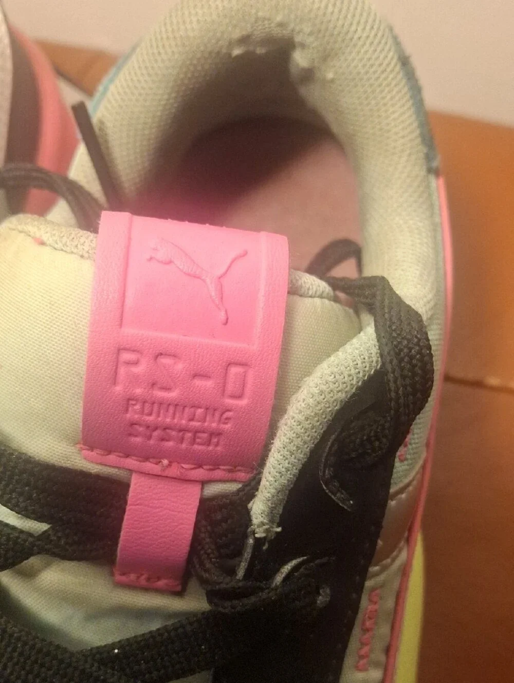 K-system Colorblock Athletic Sneakers - Pink, Blue, Yellow